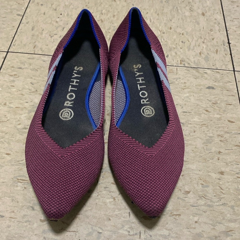 Rothy’s Point flat size 7
